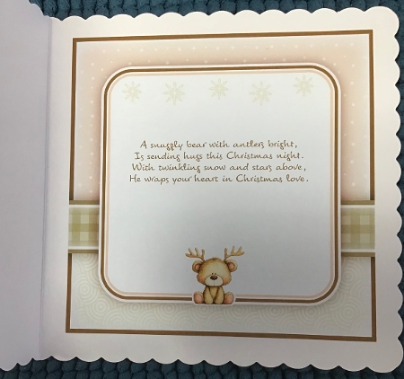 Reindeer Teddy Mini Kit by Sharron Hylton