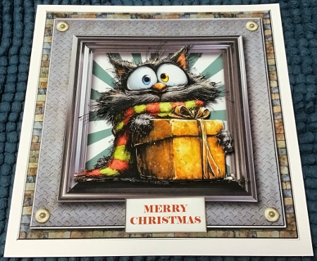 Christmas Cat  by Sharron Hylton