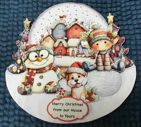 Whimsical Christmas 14 by Sharron Hylton