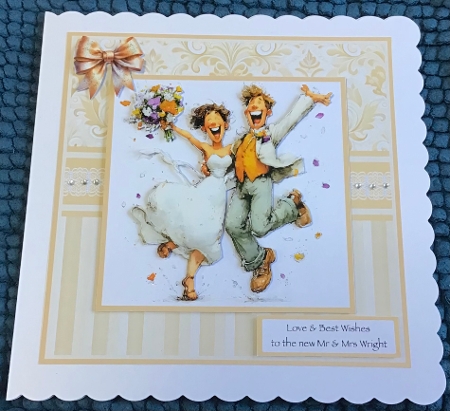 Wedding Couple #2 Mini Kit 7x7 by Sharron Hylton