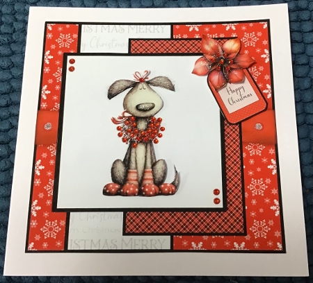 Quirky Christmas Dogs by Sharron Hylton