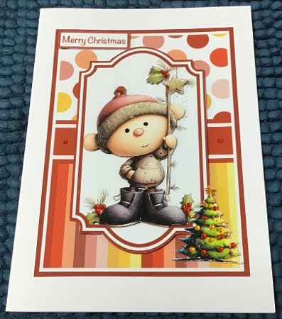 Whimsical Elf #3 Mini Kit 5x7 by Sharron Hylton