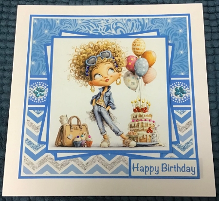 Birthday Celebrations #1 Mini Kit 7x7 by Sharron Hylton