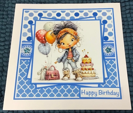 Birthday Celebrations #3 Mini Kit 7x7 by Sharron Hylton