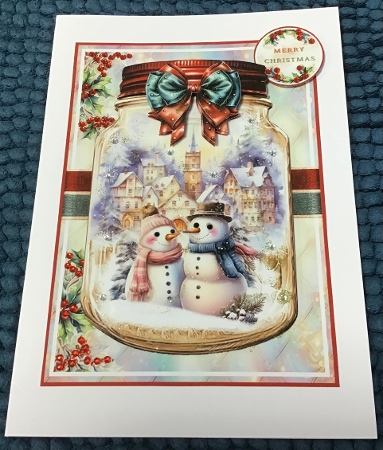 Festive Mason Jar Mini Kit by Sharron Hylton