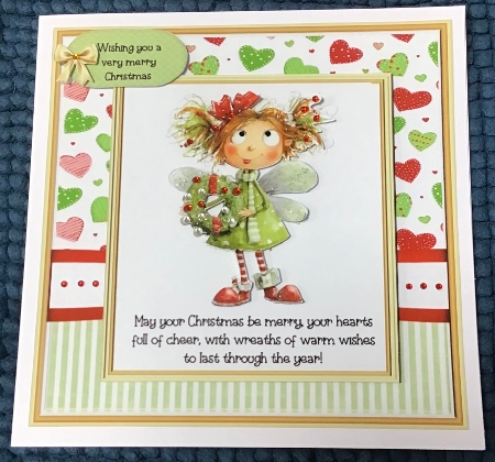 Quirky Christmas Fairies 4 by Sharron Hylton