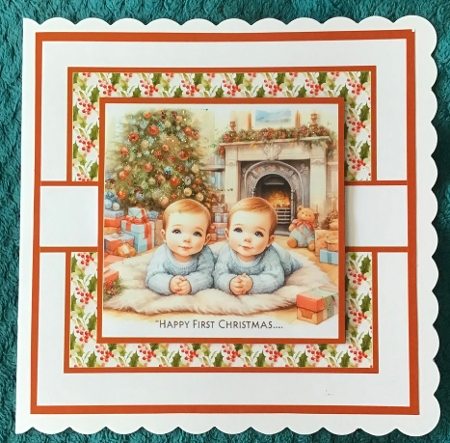 twins first christmas by Sharron Hylton