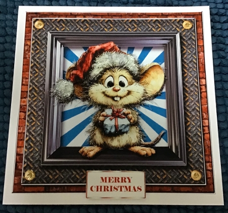 Christmas mouse  by Sharron Hylton