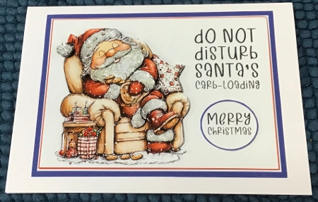 Christmas carb loading  by Sharron Hylton