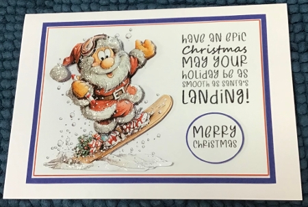 Santas Landing  by Sharron Hylton
