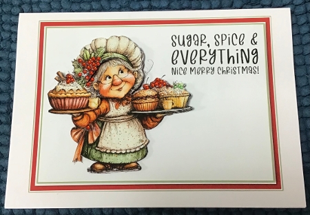 Christmas Sugar and spice  by Sharron Hylton
