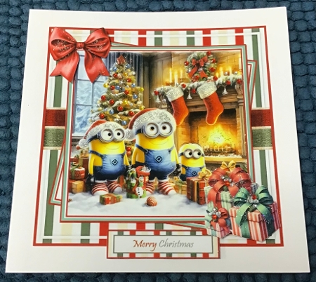 Minions Christmas Mini Kit by Sharron Hylton