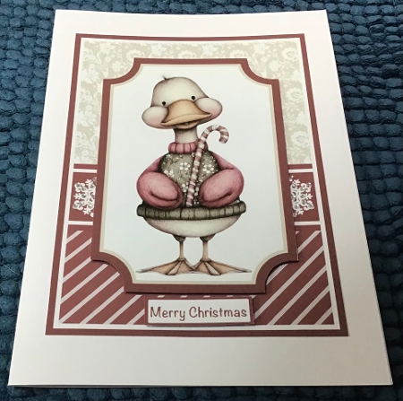 Christmas Goose Mini Kit 5x7 (4) by Sharron Hylton