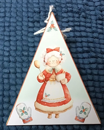 Mrs Clauses Triangular Treat Boxes by Sharron Hylton