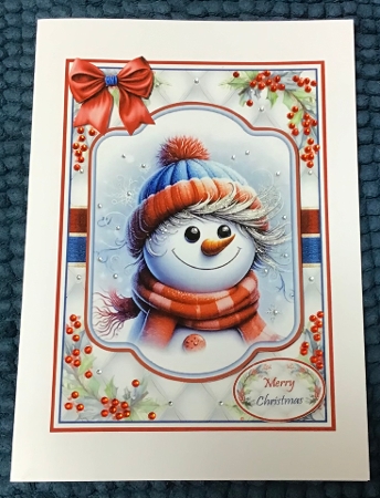 Snowgirl Mini Kit by Sharron Hylton
