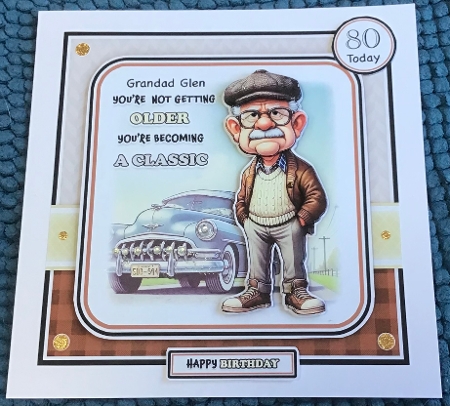 Old Classic Mini Kit Birthday/Fathers Day by Sharron Hylton