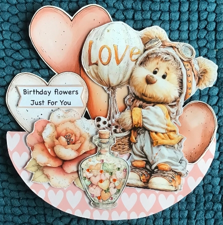 Beary Loved 5 Rocker Mini Kit by Sharron Hylton