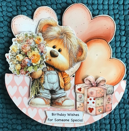 Beary Loved 6 Rocker Mini Kit by Sharron Hylton