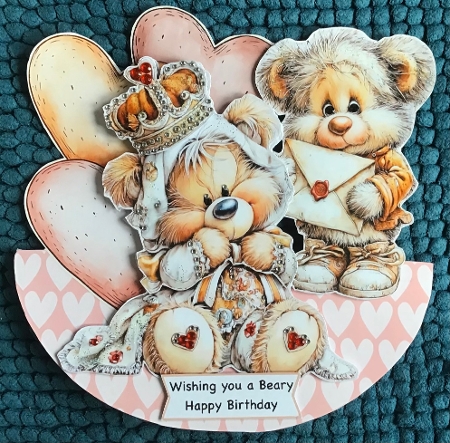 Beary Loved 7 Rocker Mini Kit by Sharron Hylton