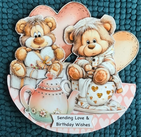 Beary Loved 8 Rocker Mini Kit by Sharron Hylton