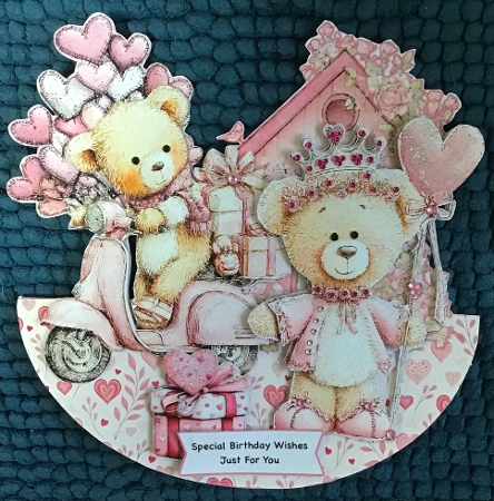 Beary Loved 20 Rocker Mini Kit by Sharron Hylton