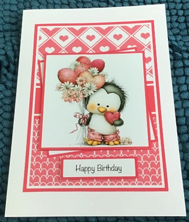 Love Penguin Mini Kit 5x7 (3) by Sharron Hylton