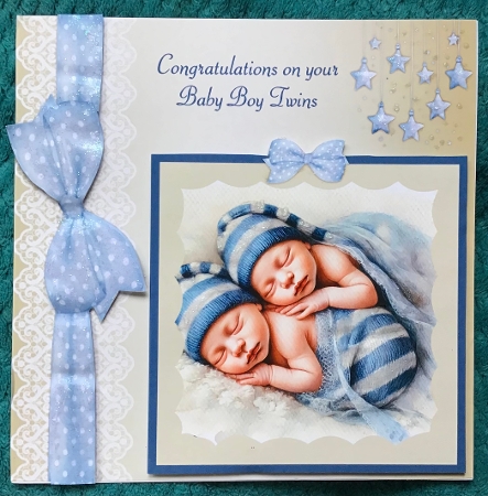 New Baby twin boys  by Sharron Hylton