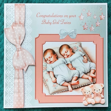 New Baby twin girls by Sharron Hylton