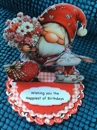 Gnome-one Like You 1 Triple Easel by Sharron Hylton