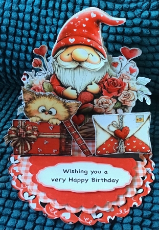Gnome-one Like You 2 Triple Easel by Sharron Hylton