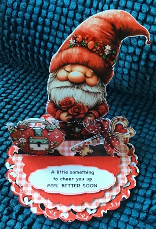 Gnome-one Like You 3 Triple Easel by Sharron Hylton
