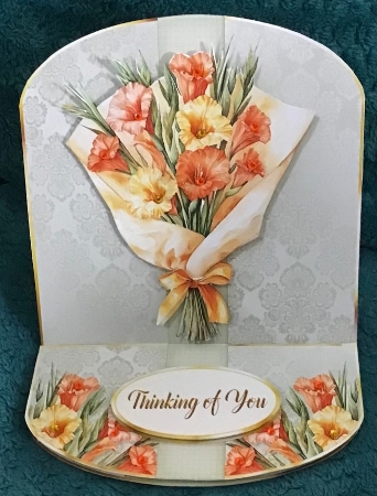 Pretty Bouquet Easel Kit-2 by Sharron Hylton