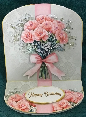Pretty Bouquet Easel Kit-6 by Sharron Hylton