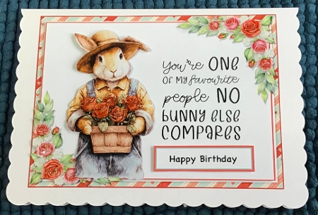 No Bunny Else  quick card kit  by Sharron Hylton