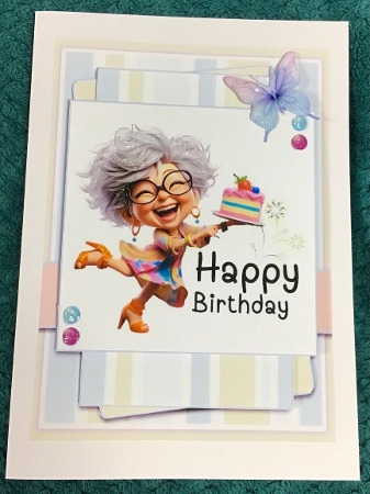 5x7 ~ Special Friend Birthday by Sharron Hylton