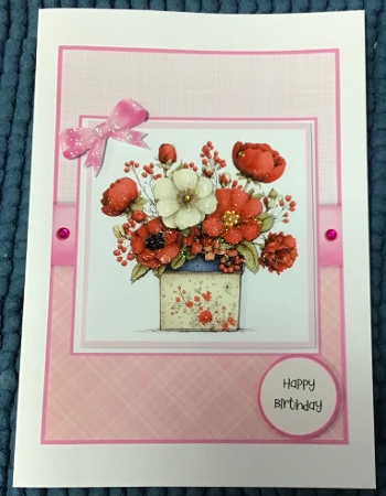 Whimsical Flower Baskets - 5x7 Version by Sharron Hylton