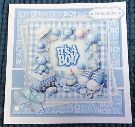 6x6 ~ Bumper Kit ~ Baby Boy And Girl by Sharron Hylton