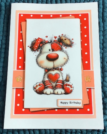 5 x 7 ~ Love You Lots by Sharron Hylton