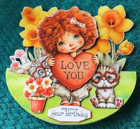 Whimsy Mothers Day 3 Rocker by Sharron Hylton