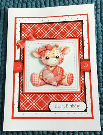 Stitched with Love - 5x7 Version by Sharron Hylton