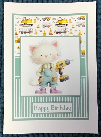 Construction Buddies #1 Mini Kit 5x7 (3) by Sharron Hylton