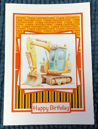 Construction Buddies #2 Mini Kit 5x7 (3) by Sharron Hylton