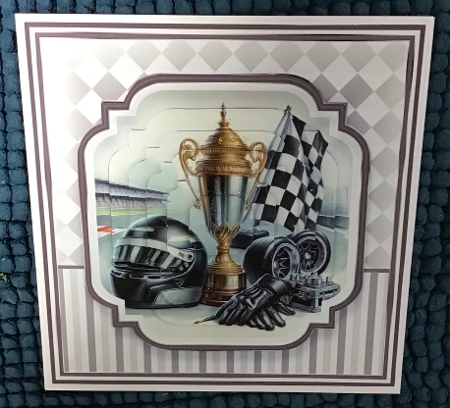 7x7 Formula 1 Winners Mini Pyramage Kit - x4 A4 sheets T3 by Sharron Hylton