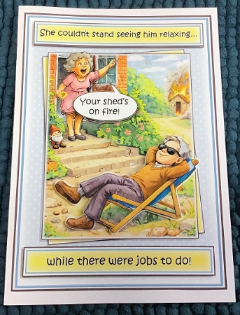 She Couldnt Stand Seeing Him Relaxing! by Sharron Hylton
