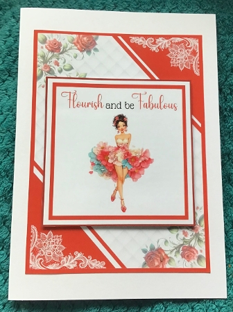 Flower Girls Club - 5x7 Version by Sharron Hylton