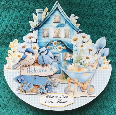 Spring Blues 1  Rocker by Sharron Hylton