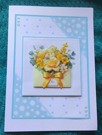 Mothers Day Delivery - 6x6 & 5x7 Versions by Sharron Hylton