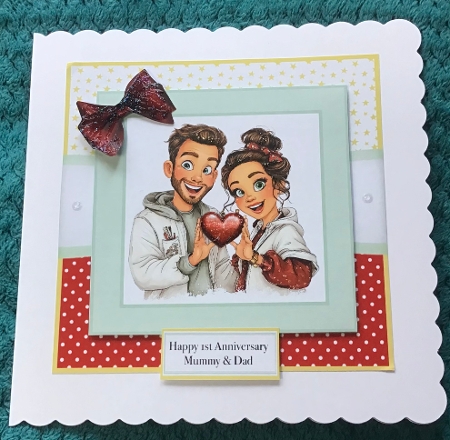 Romantic Young Couples - 7x7 Mini Kit by Sharron Hylton