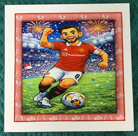 Bruno Fernandes Mini Kit  Ages 6-11 included by Sharron Hylton