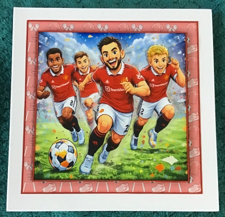 Manchester United Mini Kit 2  Ages 6-11 included by Sharron Hylton